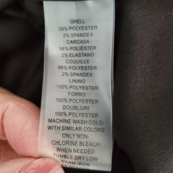 NWT Vince Camuto Black Floral Paisley Sheath Dress - No Belt | Sz 8 - Picture 6 of 6